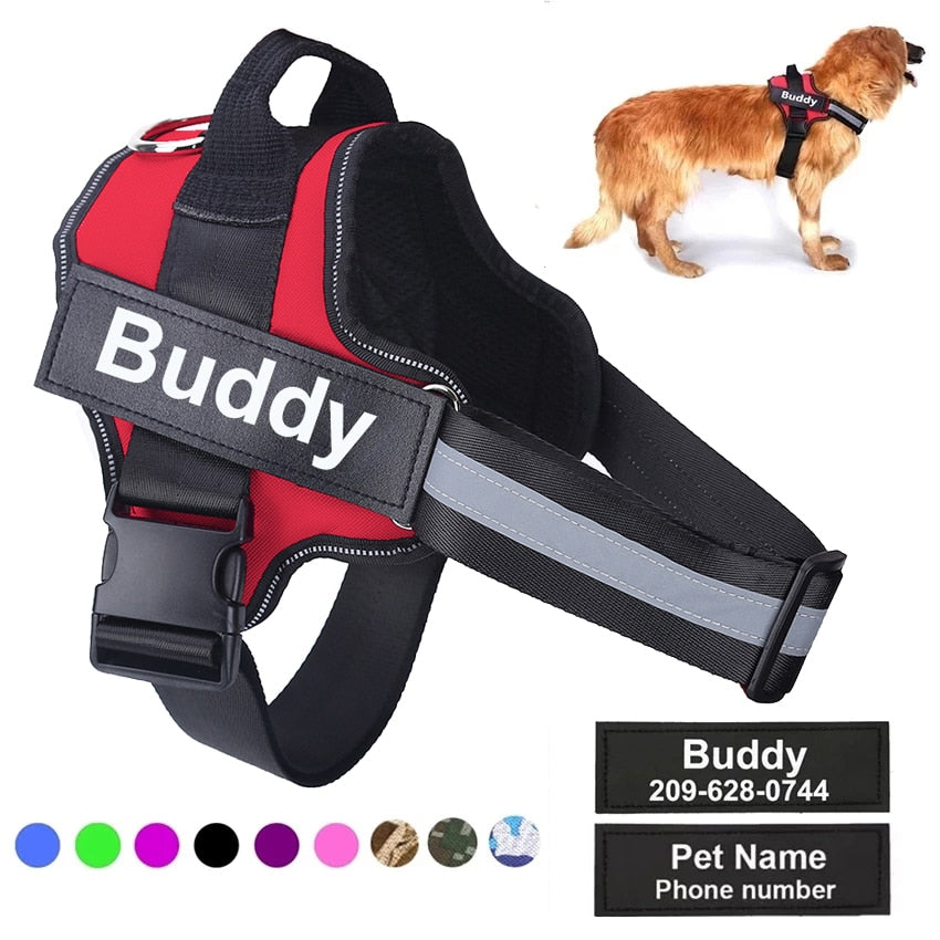 *LIMITED EDITION* No-Pull Personalized Dog Harness